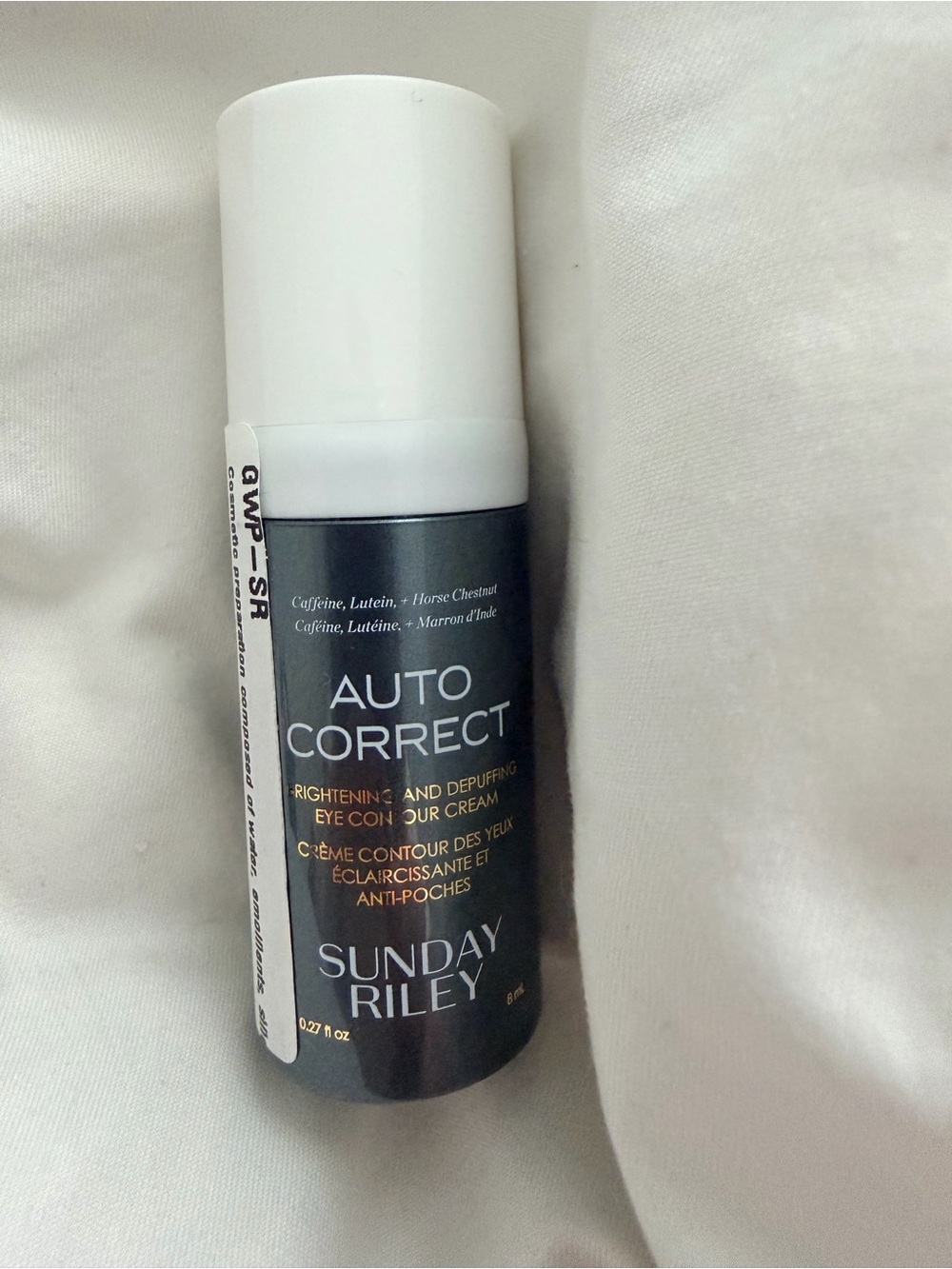 $2 ADD ON Sunday Riley Auto Correct Eye Cream - Navy and White